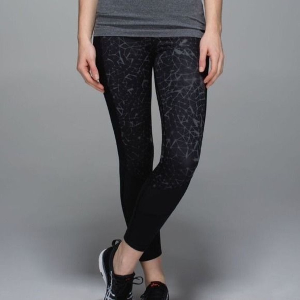 Lululemon 3/4 Mesh Pants Leggings Size 6